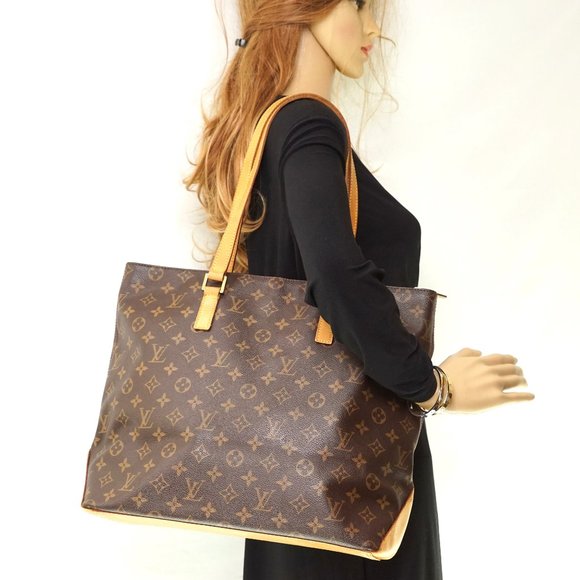 Auth Louis Vuitton Cabas Mezzo Tote Bag #25251L30 - Picture 2 of 12